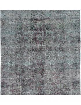 Persisk vintage teppe 190 x 190 lilla