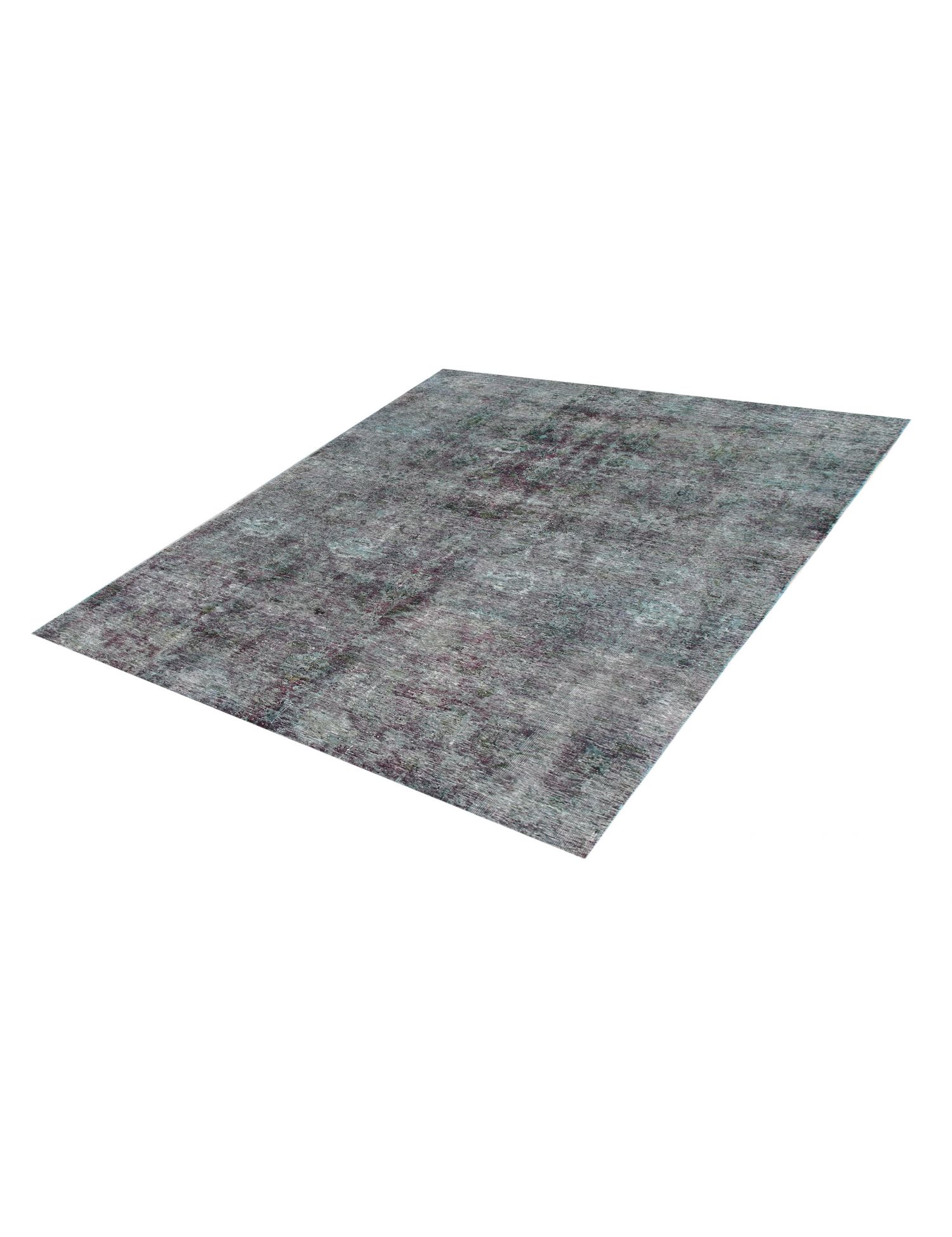 Quadrat  Vintage Teppich  lila <br/>190 x 190 cm