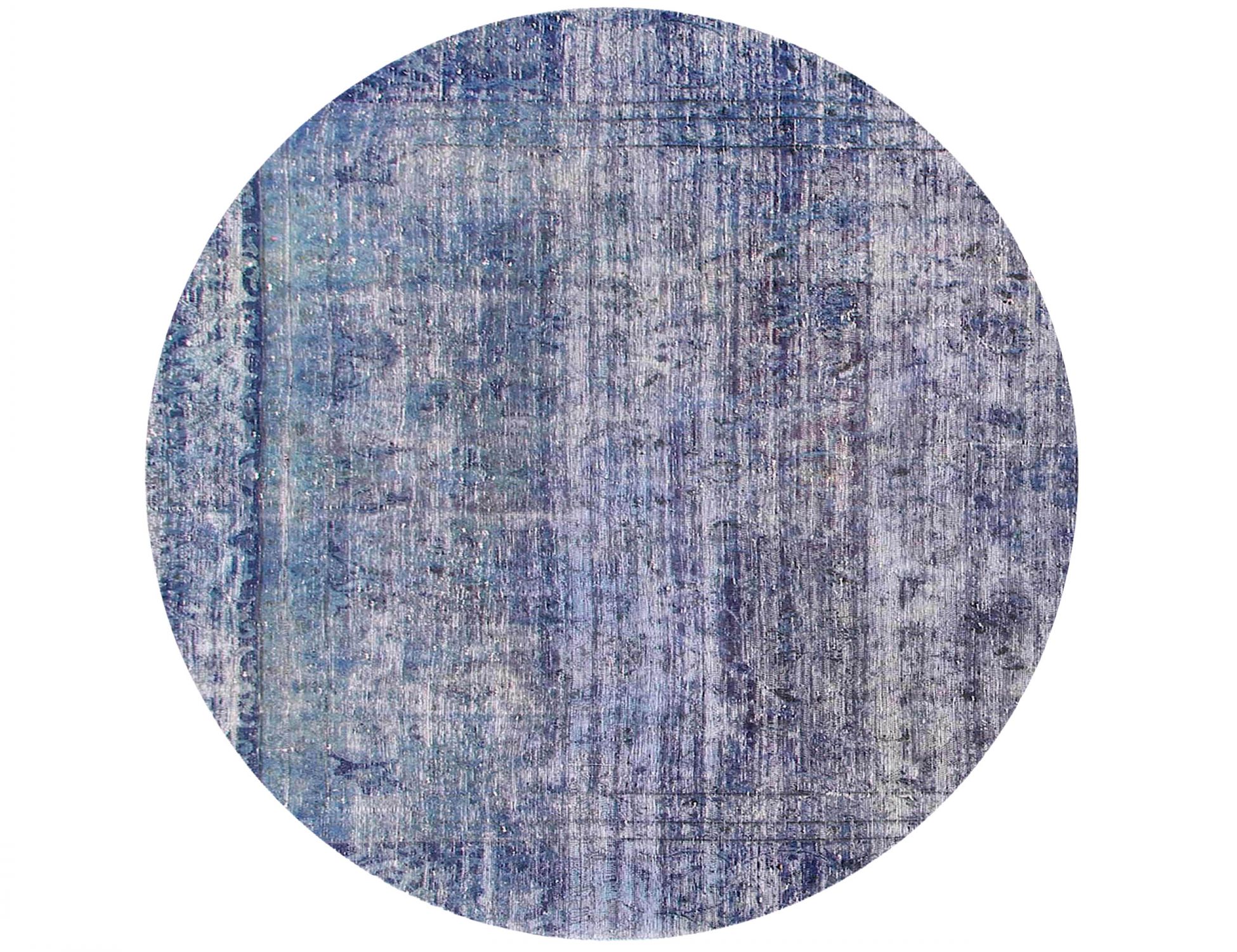 Persisk Vintagetæppe  blå <br/>170 x 170 cm