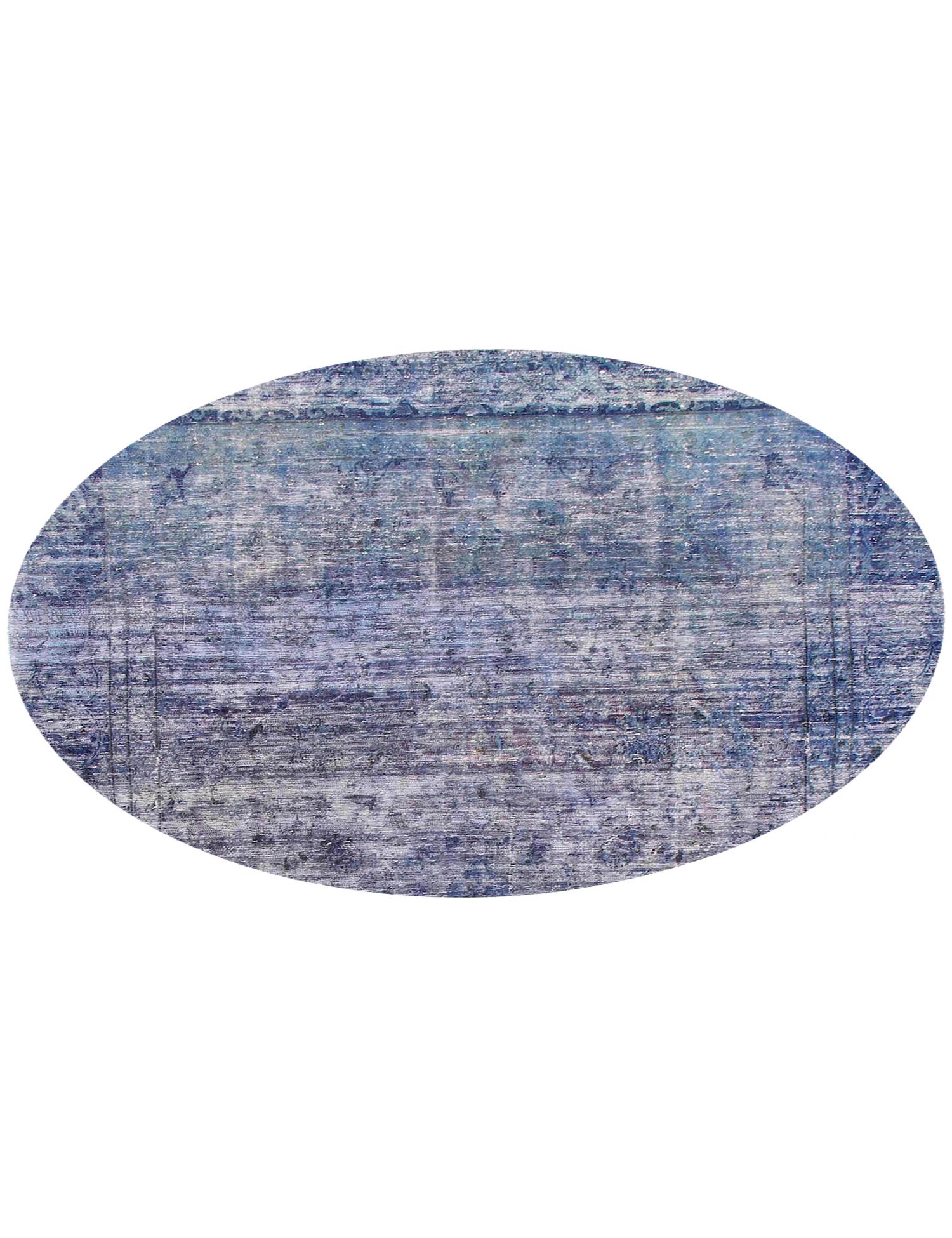 Tapis Persan vintage  bleu <br/>170 x 170 cm