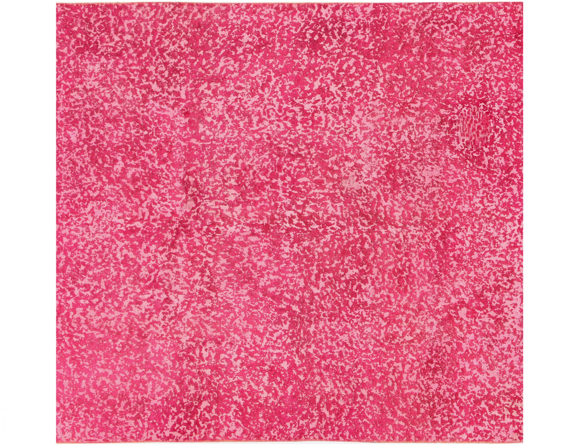 Persisk Vintagetæppe  rose <br/>197 x 197 cm