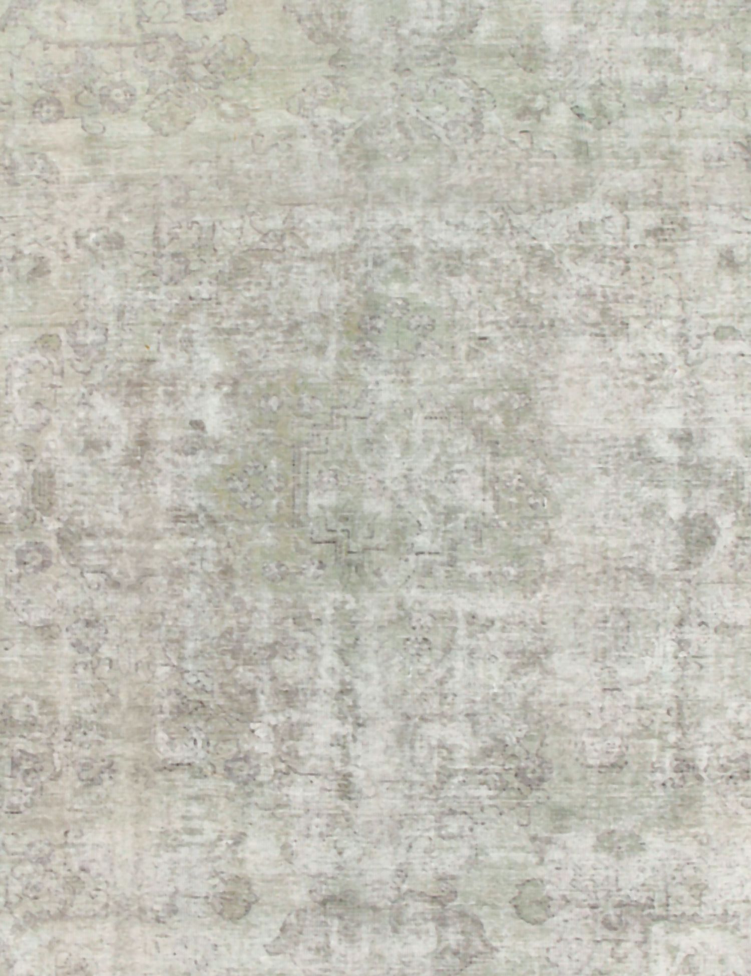 Quadrat  Vintage Teppich  grün <br/>200 x 200 cm