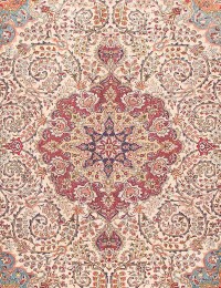 Beige Persiano  Tappeto  240 x 240 cm