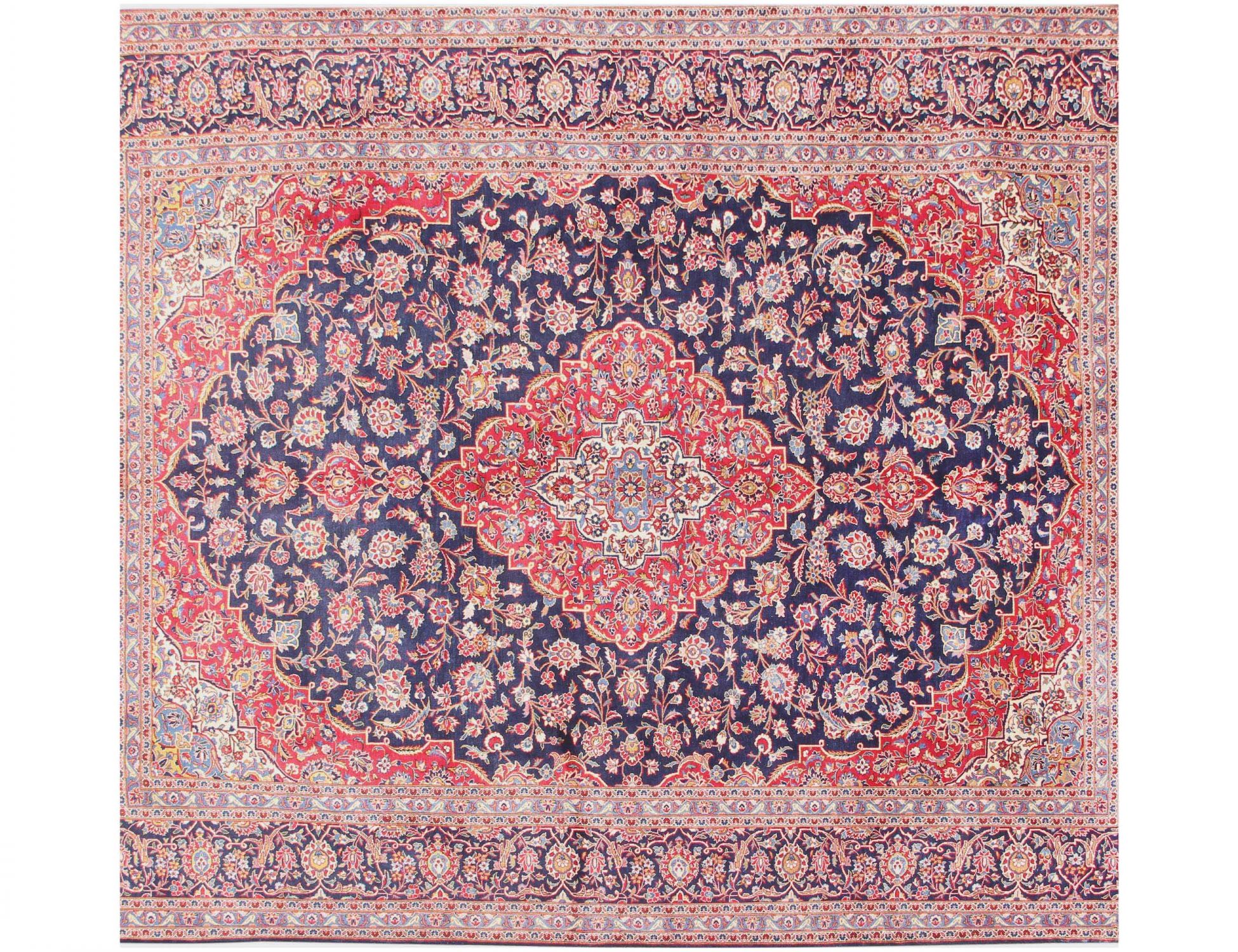  Tappeto  blu <br/>304 x 304 cm