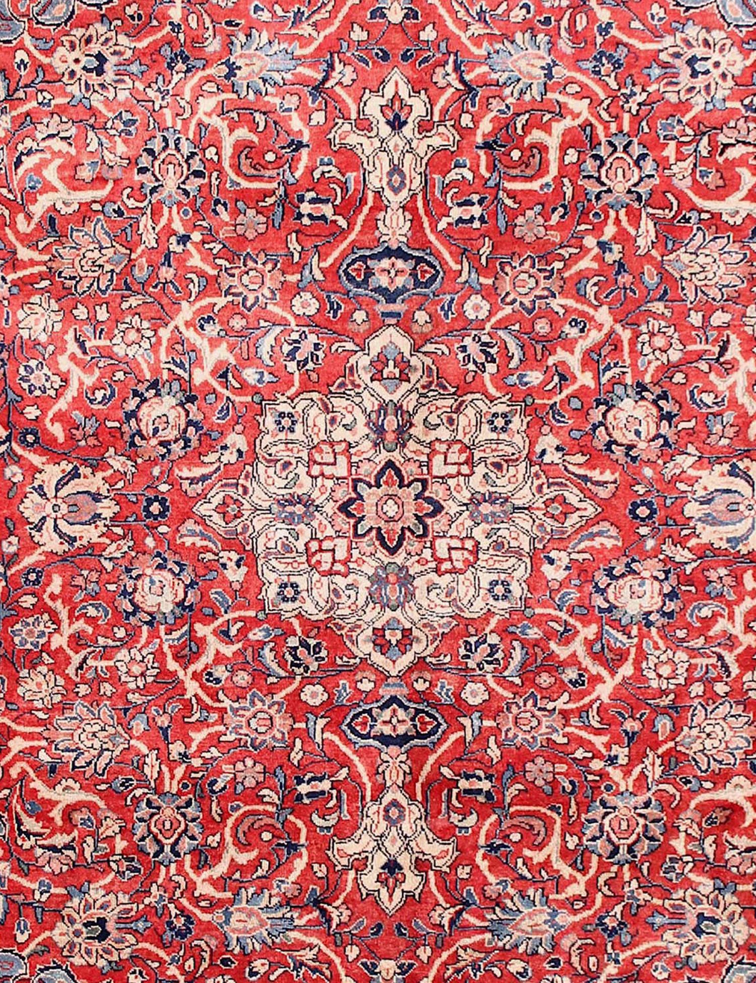  Tæppe  rød <br/>272 x 272 cm
