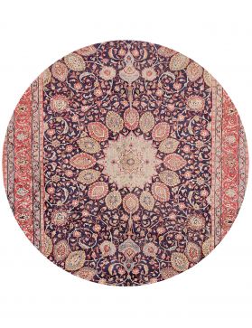 Round  Carpet  blue <br/>227 x 227 cm