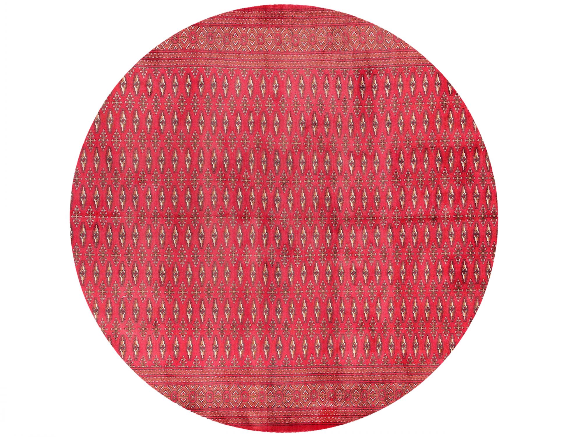  Tappeto  rosso <br/>202 x 202 cm