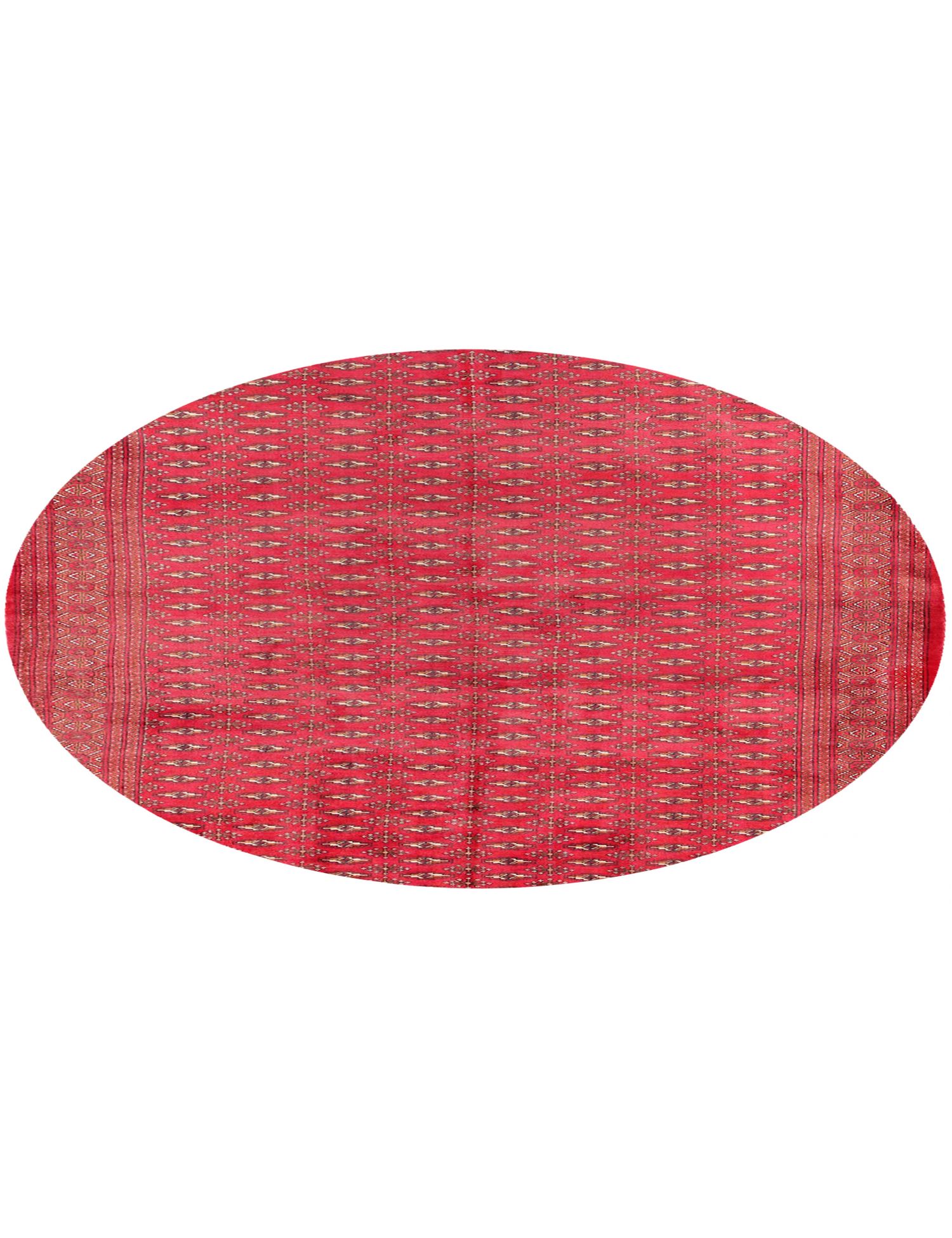  Tæppe  rød <br/>202 x 202 cm