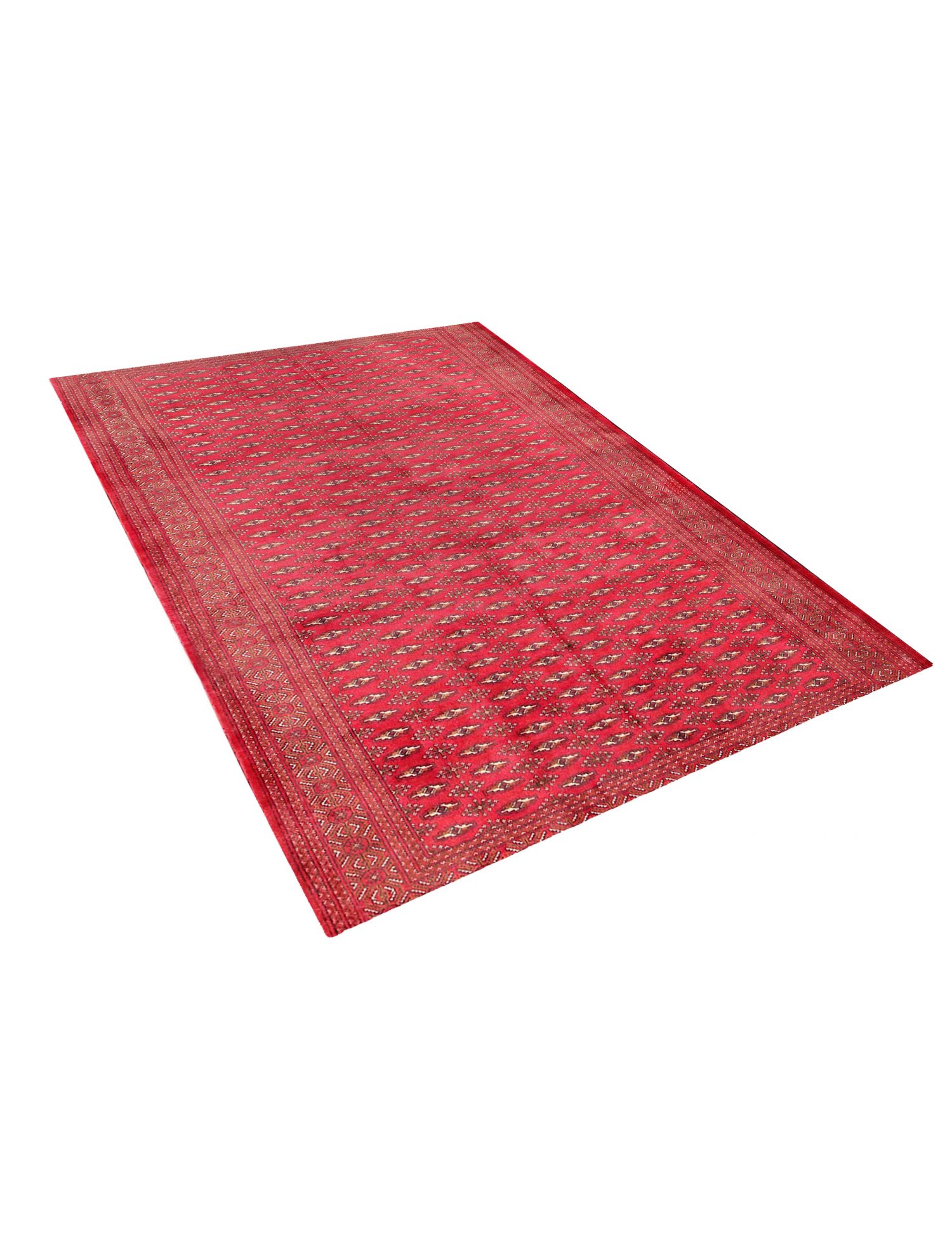  Tæppe  rød <br/>254 x 202 cm