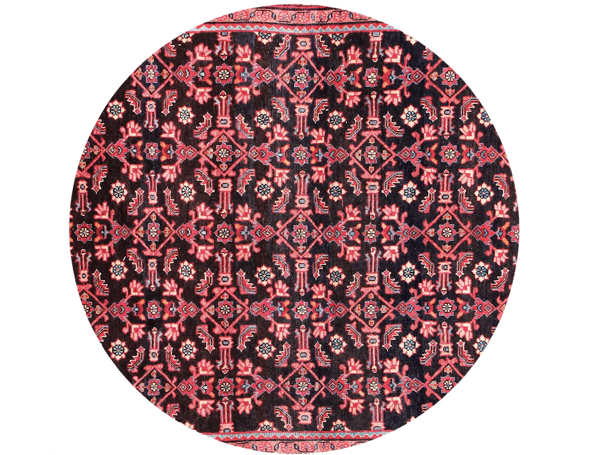  Tappeto  blu <br/>185 x 185 cm