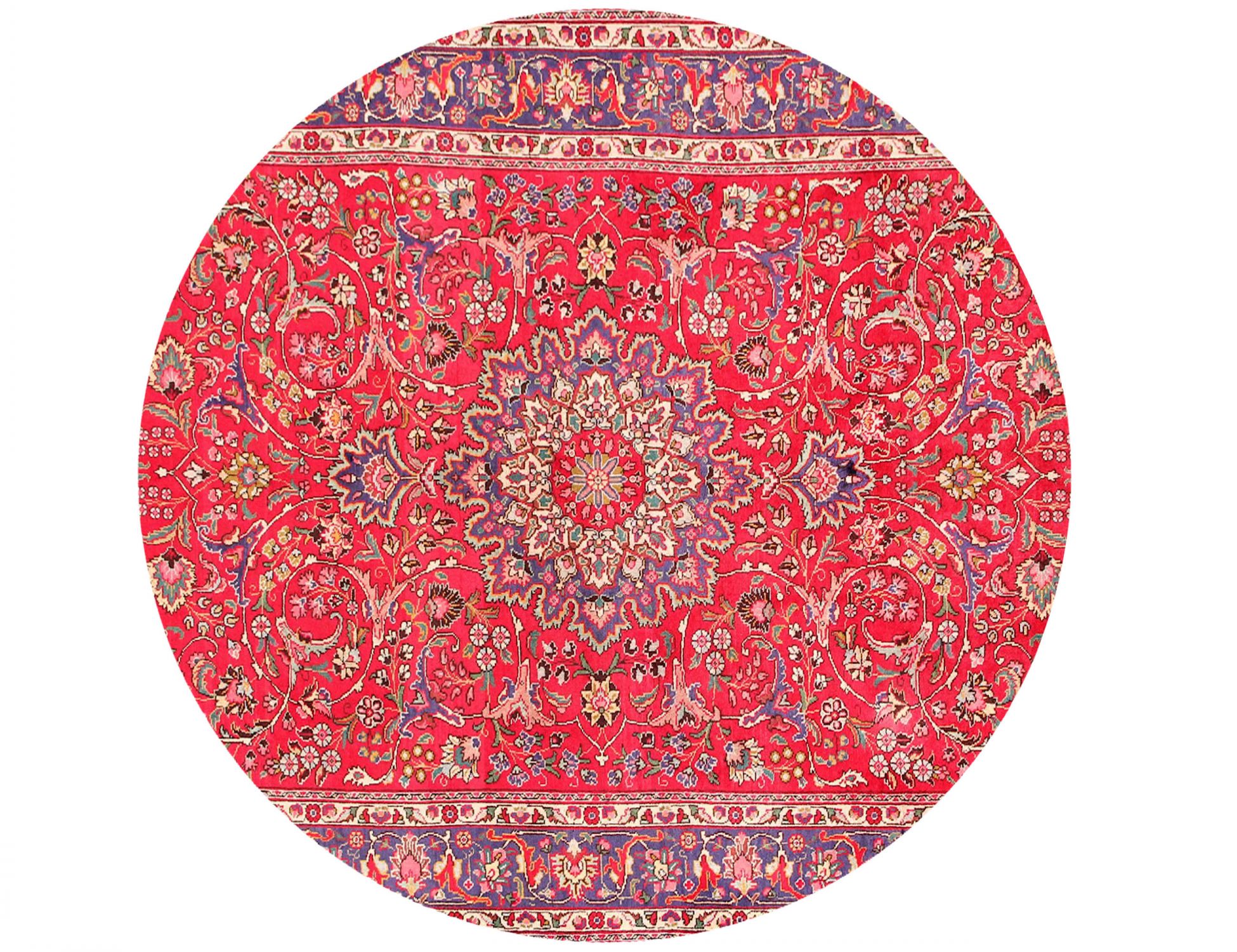  Tappeto  rosso <br/>196 x 196 cm