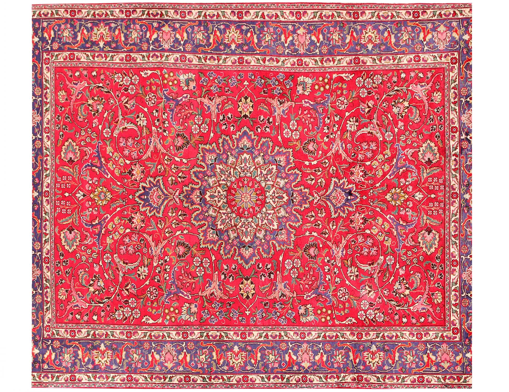 Tappeto  rosso <br/>242 x 196 cm