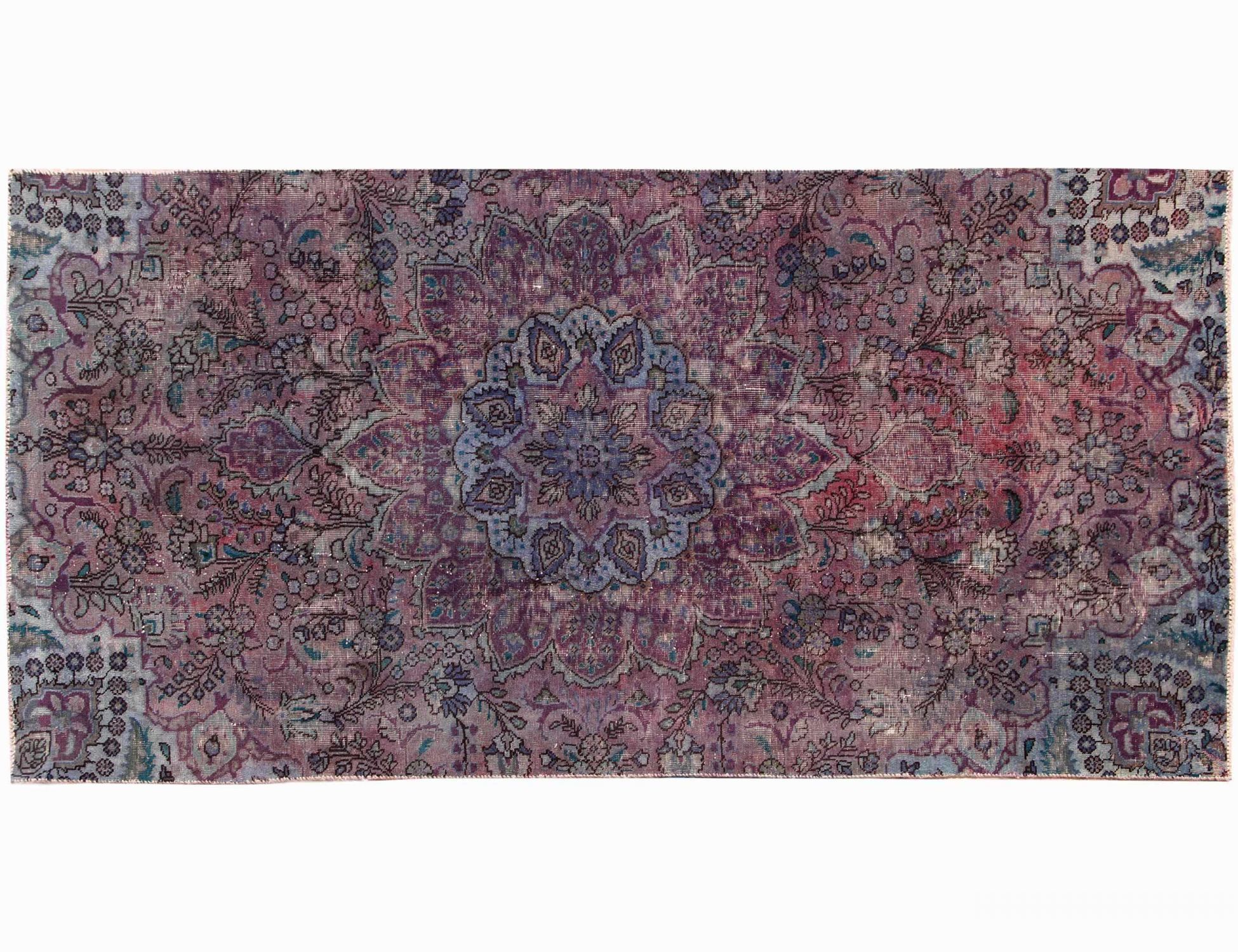 Tappeto vintage persiano  lilla <br/>256 x 137 cm