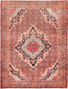 Isfahan Tapis 220 x 127 bleu
