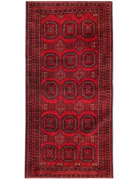 Turkman Tappeto 170 x 100 rosso
