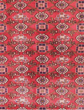 Röda Persien Hamadan Matta  199 x 128 cm