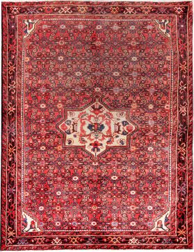 Hamadan Carpet 218 x 149 red 