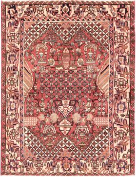 Hamadan Tapis 198 x 141 rouge