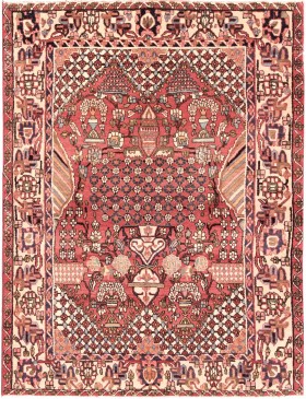 Rojo Persia Hamadan Alfombra  198 x 141 cm