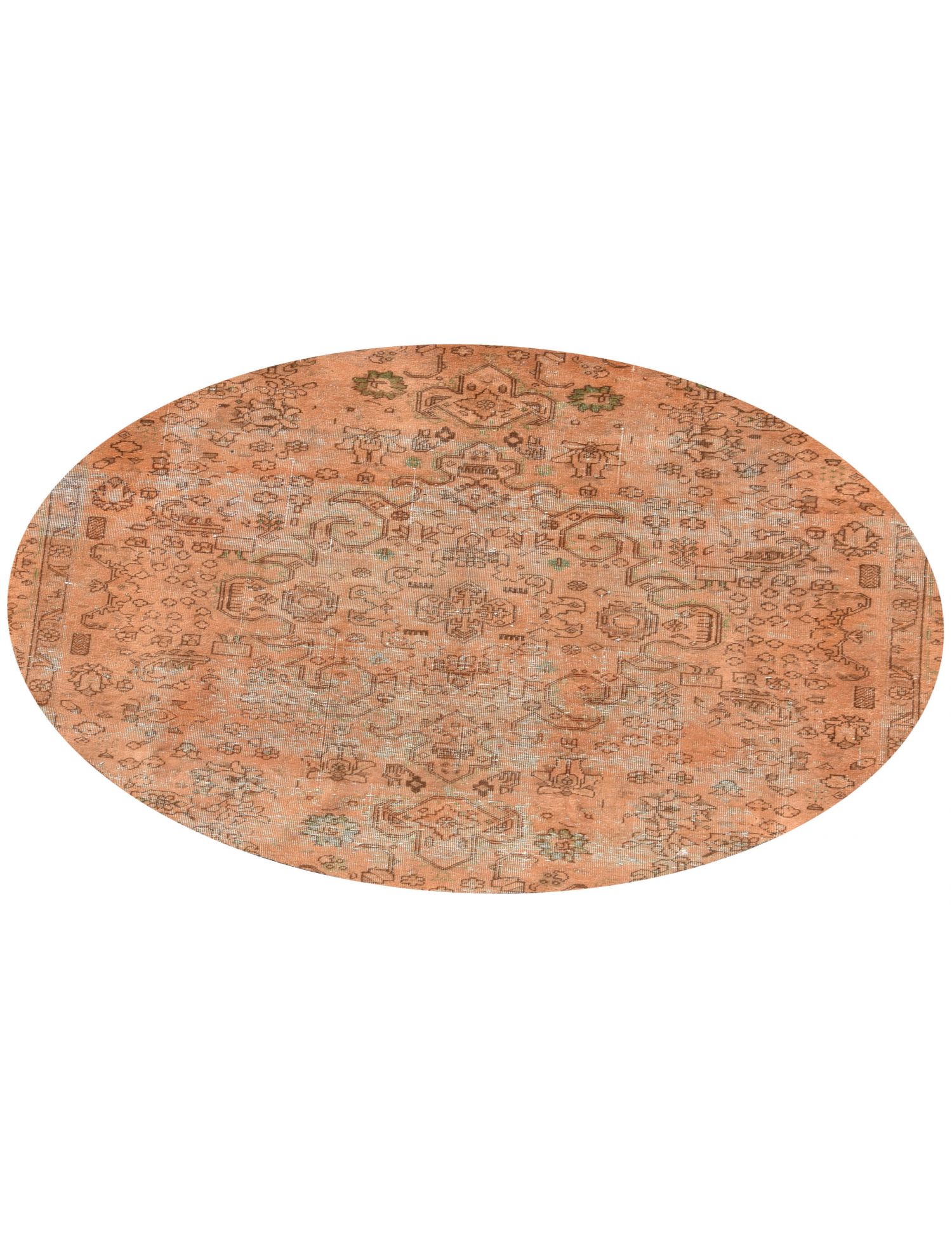 Tappeto vintage persiano  arancione <br/>164 x 164 cm