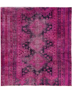 Tapis Persan vintage 162 x 154 violet