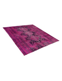 Purper Perzië Perzisch Vintage Tapijt 162 x 154 cm - view 2