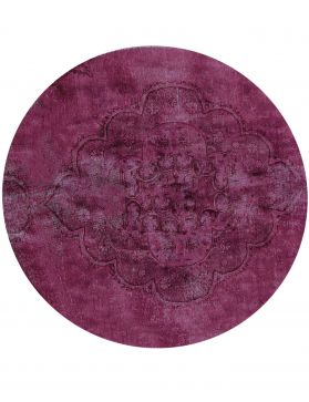 Round  Vintage Carpet  purple  <br/>193 x 193 cm