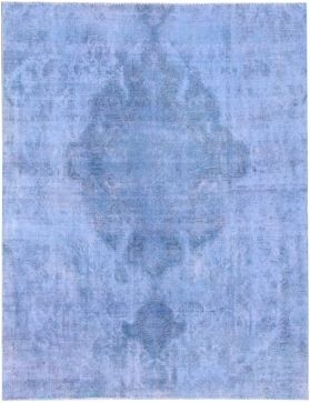 Tappeto vintage persiano 244 x 200 blu