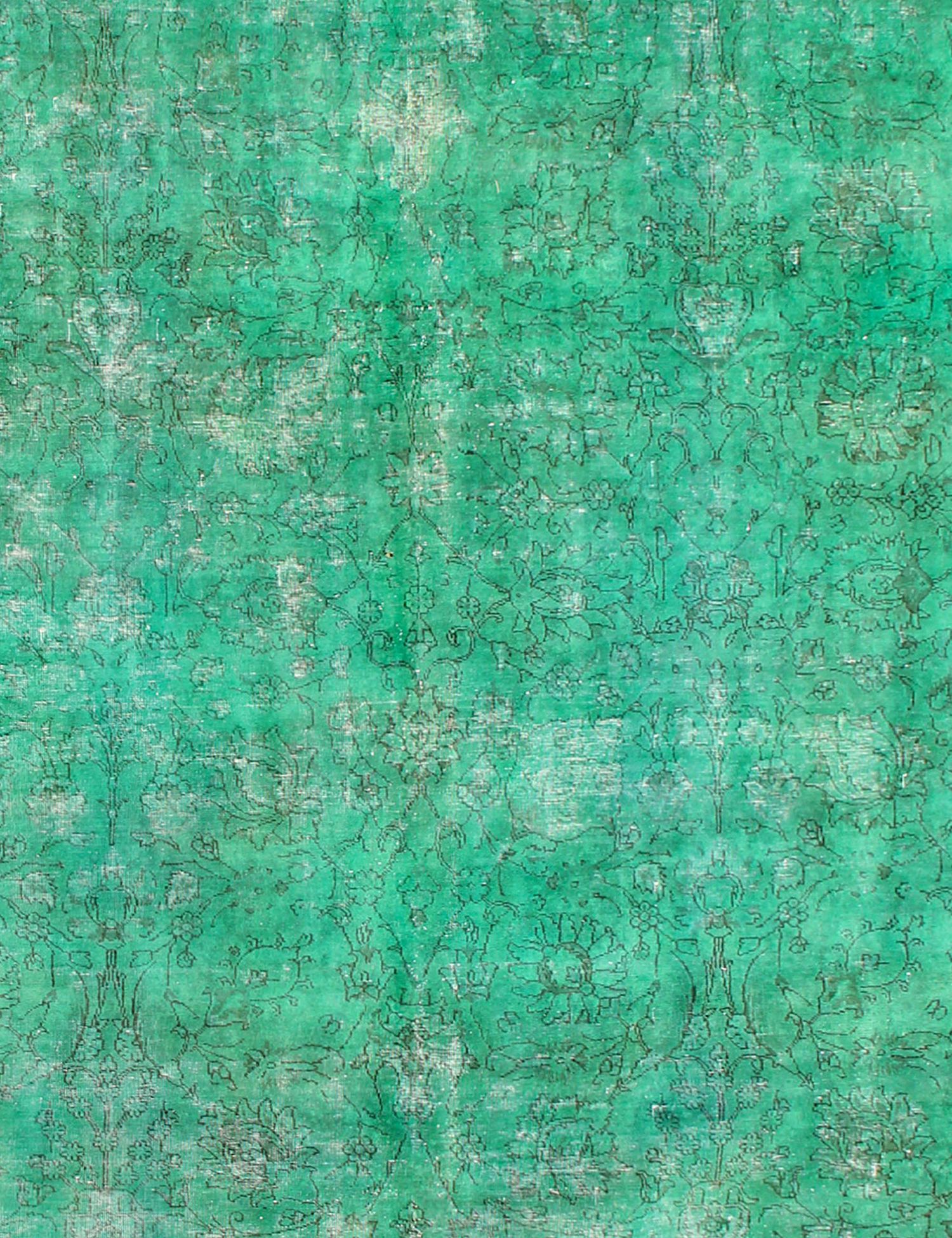 Quadrat  Vintage Teppich  grün <br/>280 x 280 cm