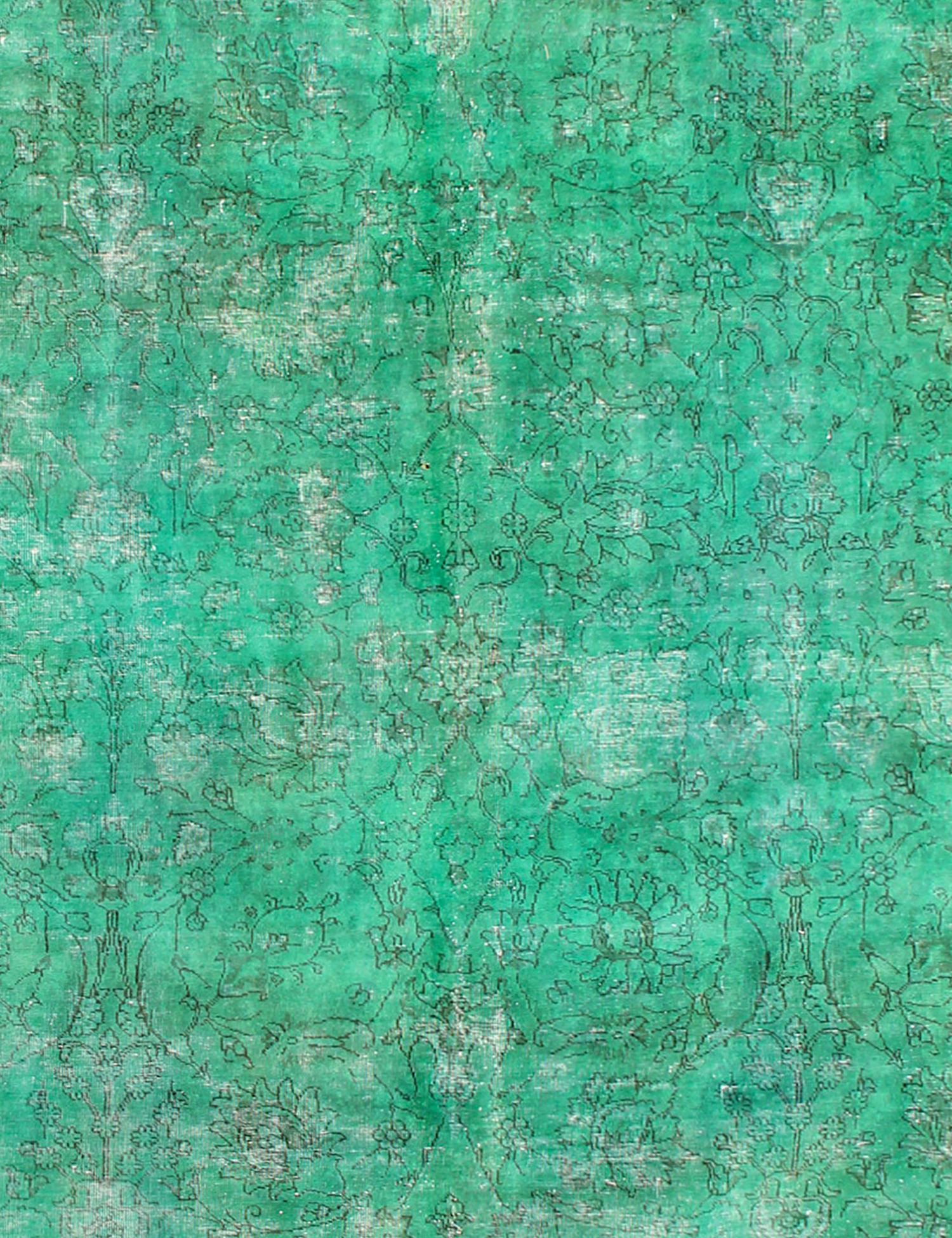 Rund  Vintage Teppich  grün <br/>280 x 280 cm
