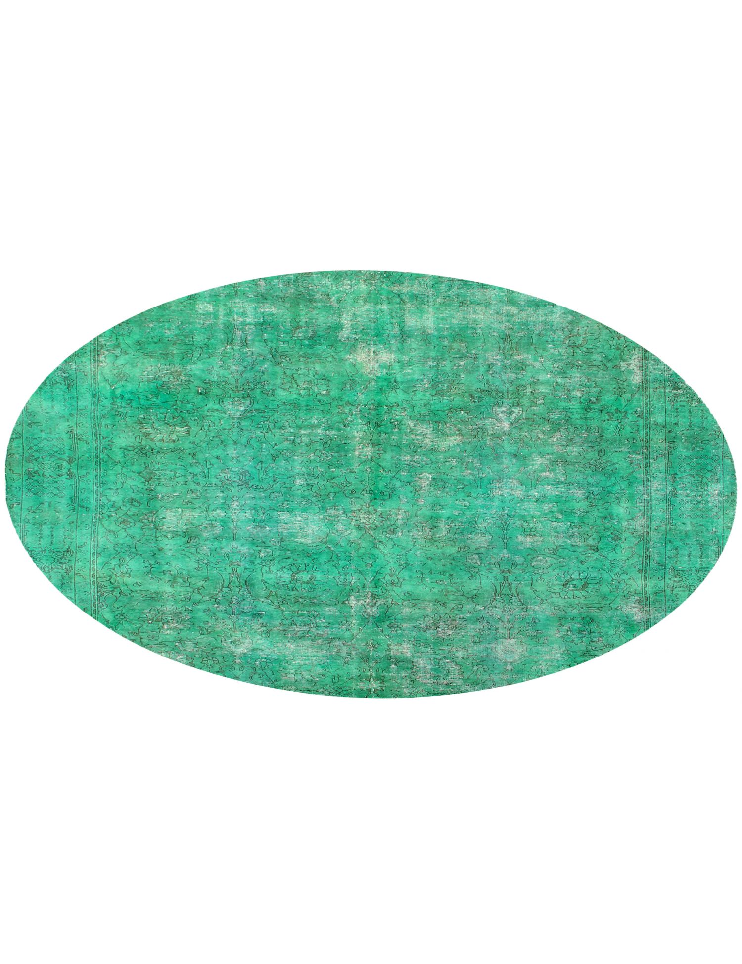 Persisk Vintagetæppe  grøn <br/>280 x 280 cm