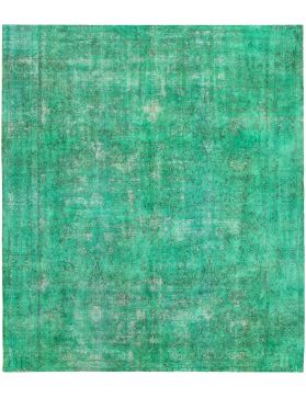Persisk vintage matta 320 x 280 grön