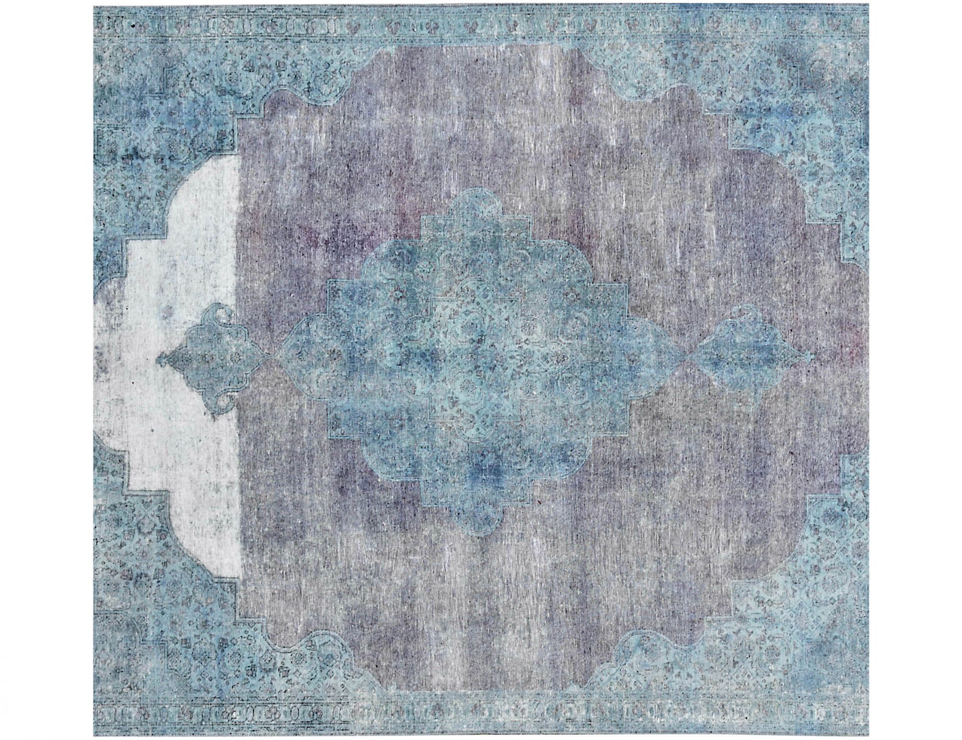 Tappeto vintage persiano  viola <br/>208 x 208 cm