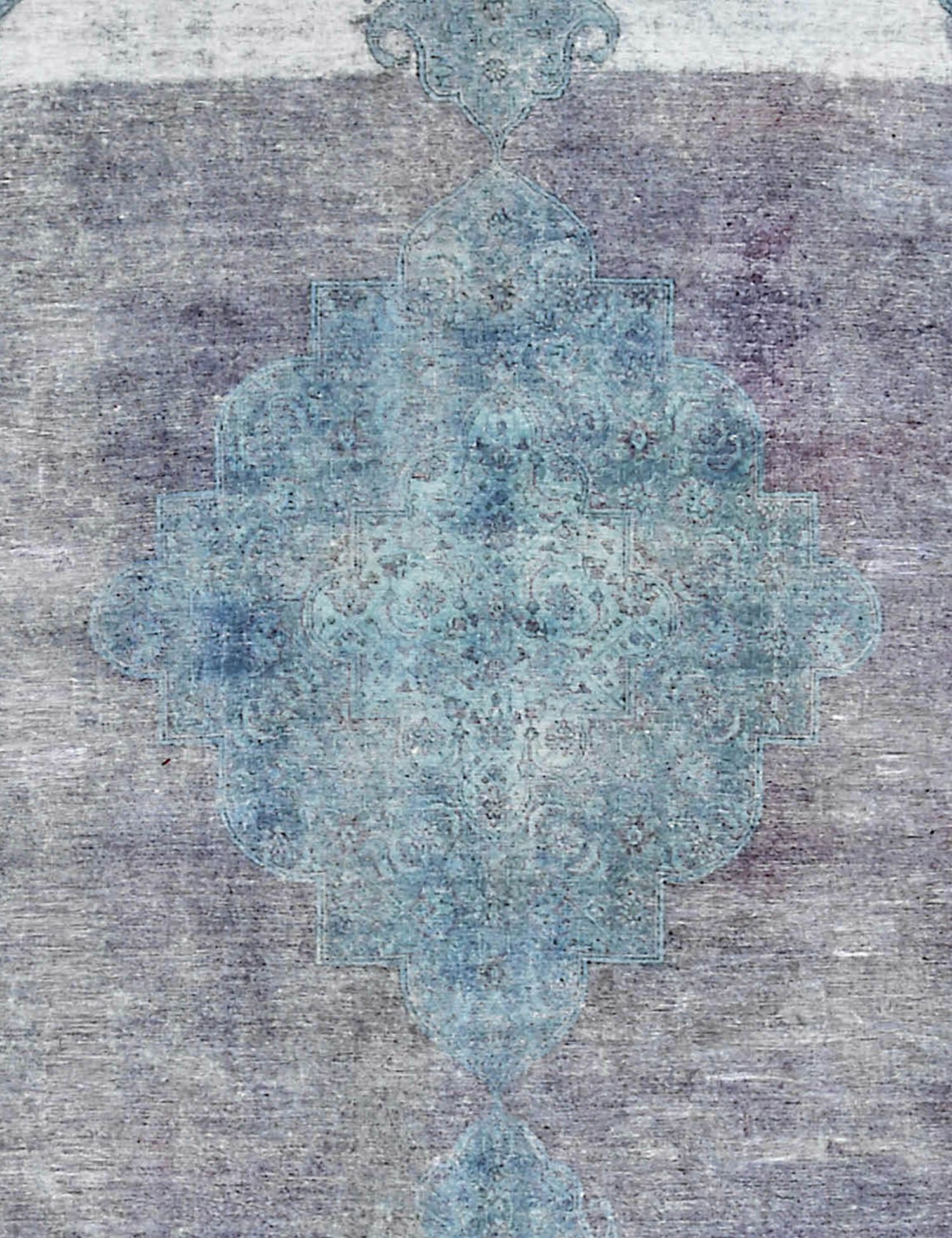 Quadrat  Vintage Teppich  lila <br/>208 x 208 cm