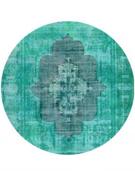 Persialaiset vintage matot 280 x 280 vihreä