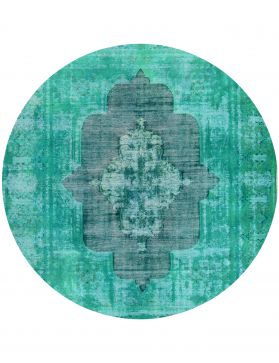 Tapis Persan vintage 280 x 280 vert