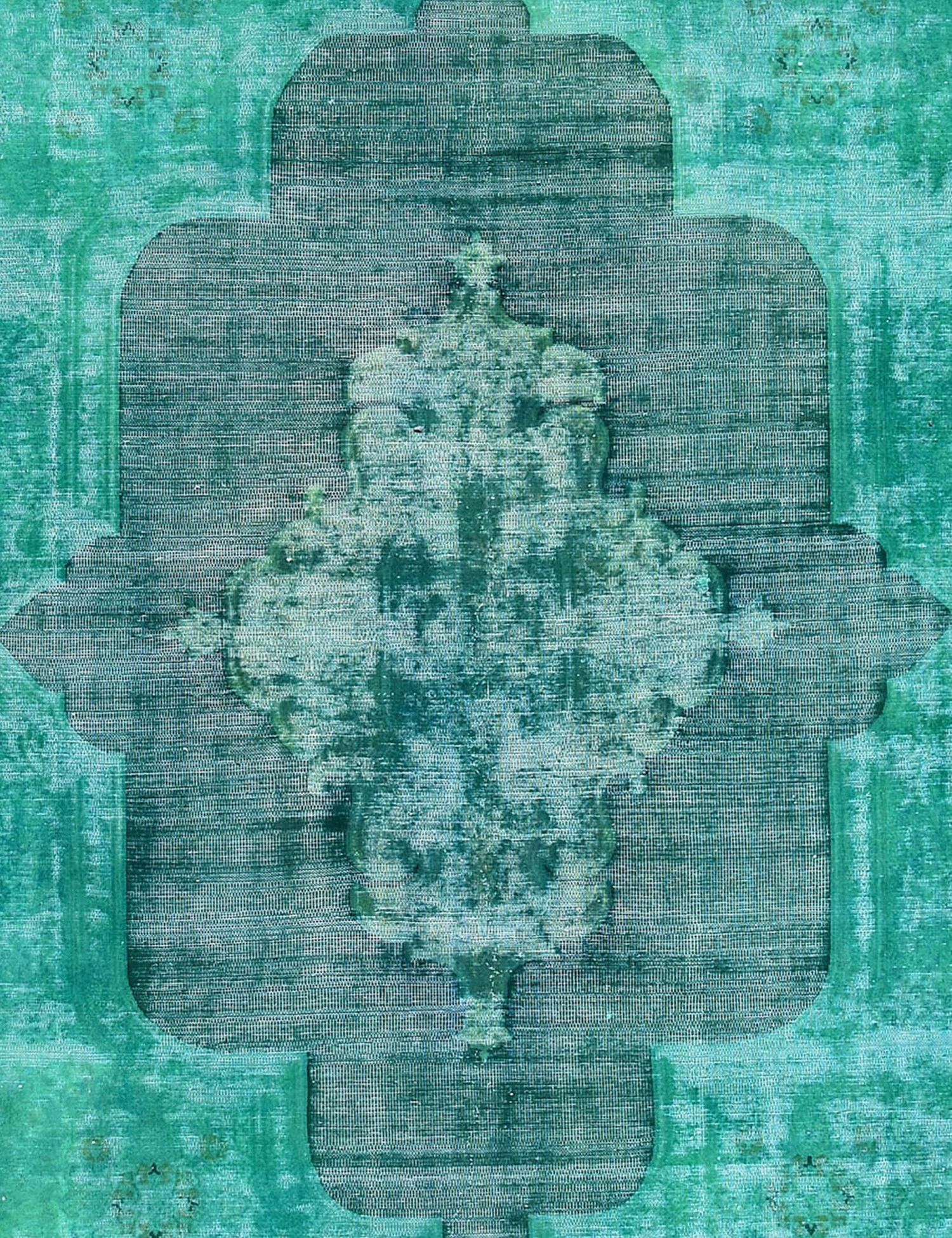 Tapis Persan vintage  vert <br/>280 x 280 cm