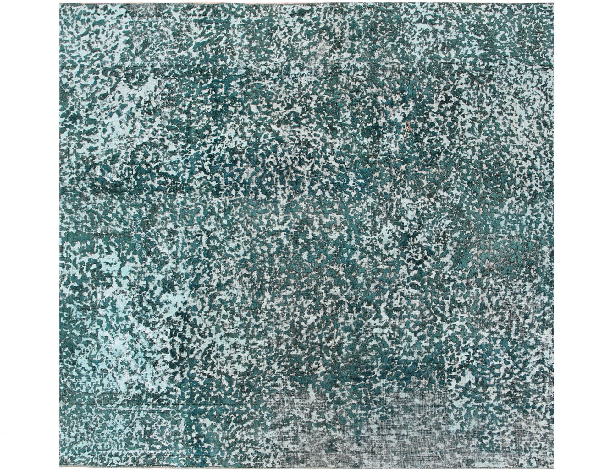 Tappeto vintage persiano  verde <br/>209 x 209 cm