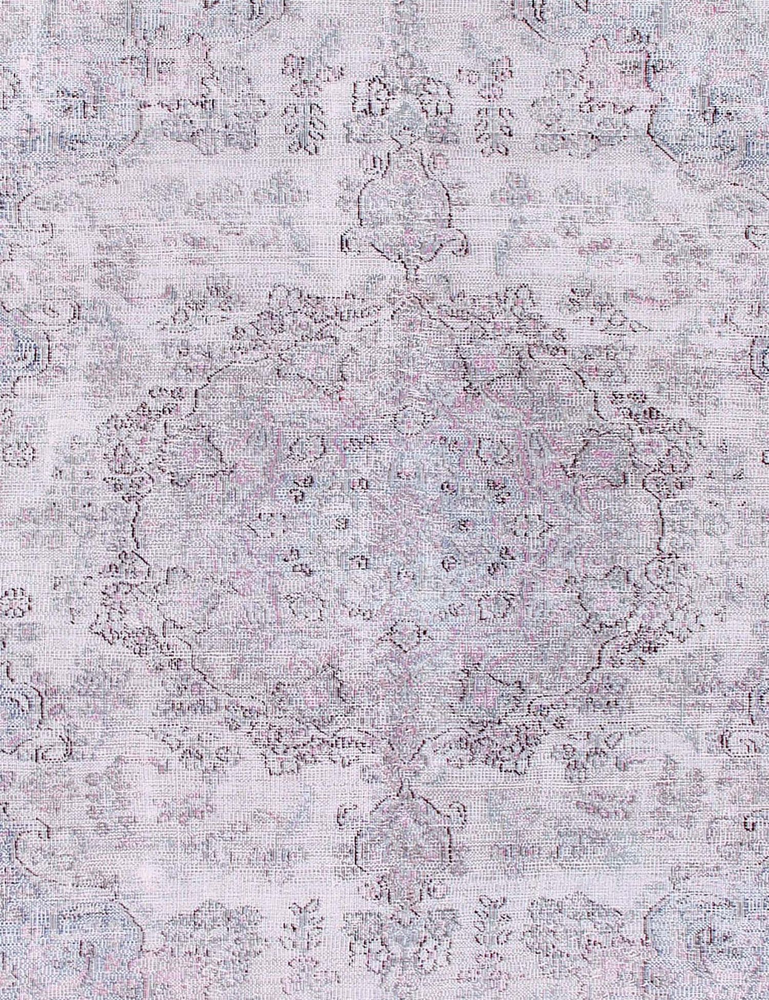 Tapis Persan vintage  grise <br/>192 x 192 cm