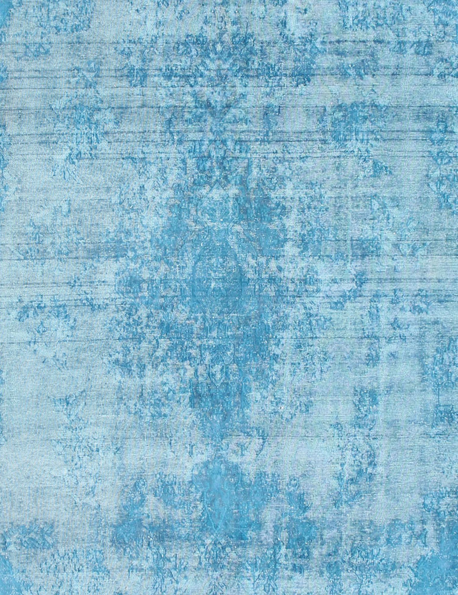 Quadrat  Vintage Teppich  blau <br/>282 x 282 cm