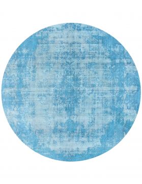 Tapis Persan vintage 282 x 282 bleu