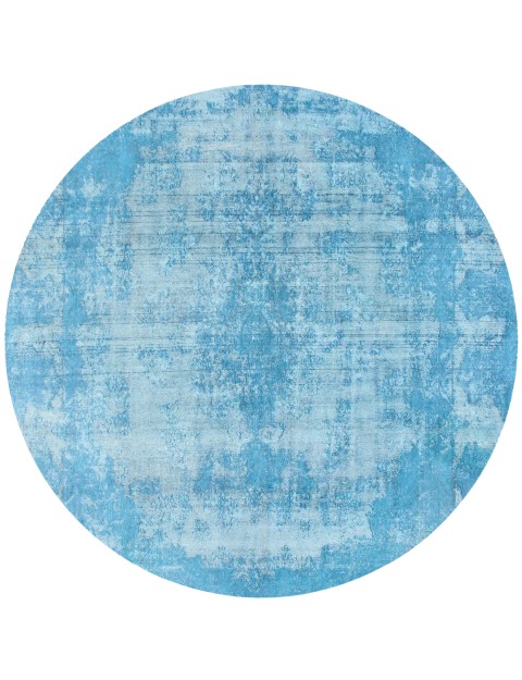 Blau Persien Persischer Vintage Teppich 282 x 282 cm
