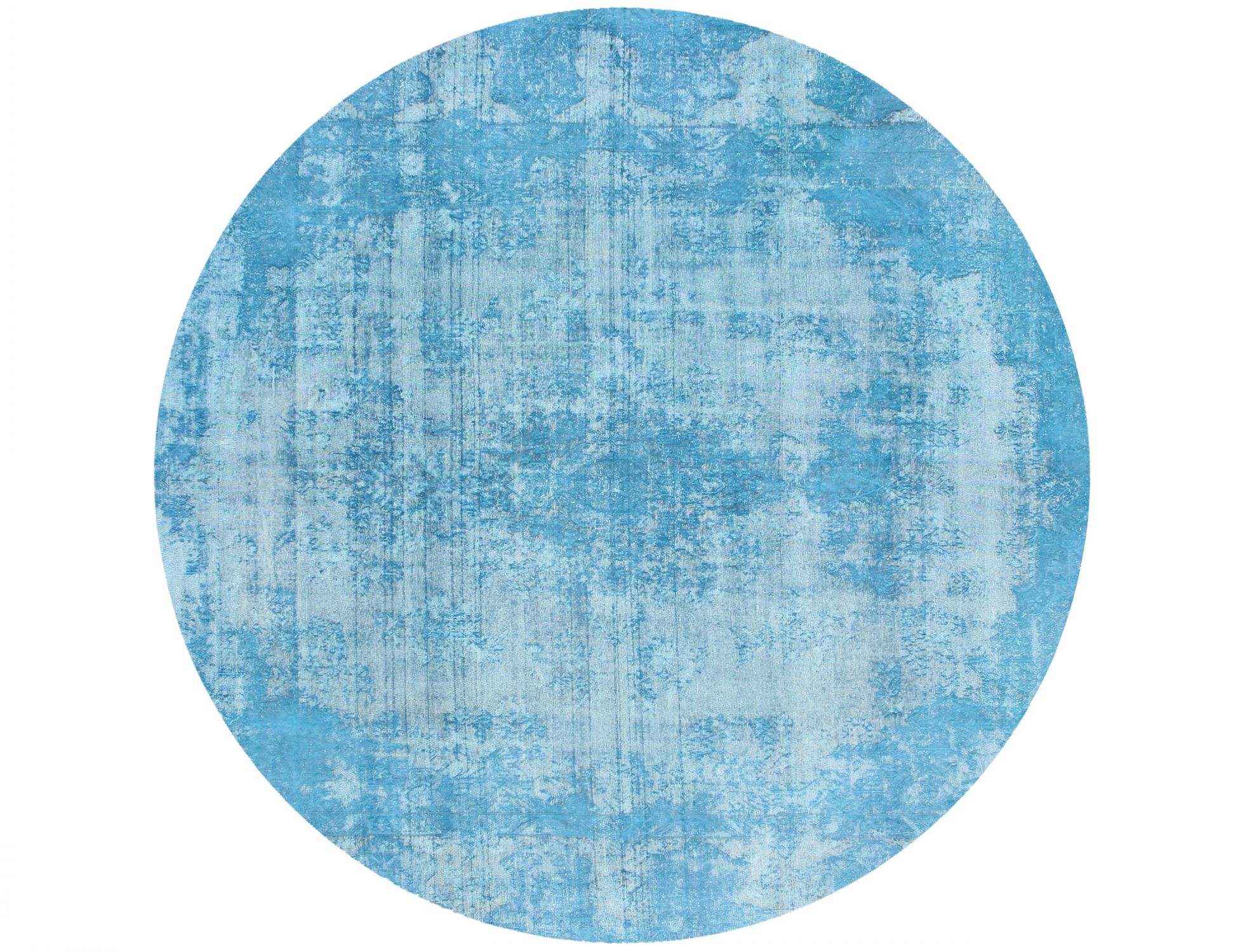 Tappeto vintage persiano  blu <br/>282 x 282 cm