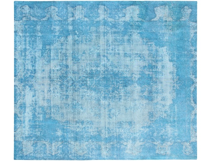 Bleu Persan Tapis Persan vintage  350 x 282 cm
