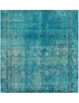 Persian Vintage Carpet 220 x 220 turkoise 