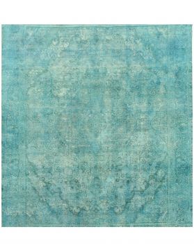 Tappeto vintage persiano  turchese <br/>285 x 285 cm