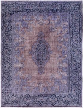 Persisk Vintagetæppe 400 x 293 blå