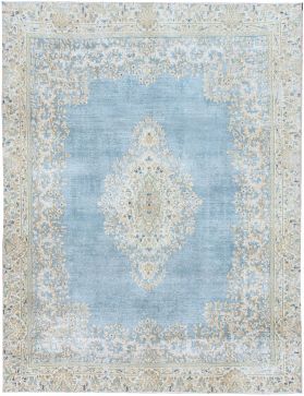 Perzisch vintage tapijt 298 x 230 blauw