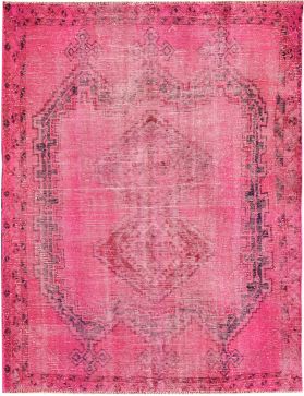 Tapis Persan vintage 180 x 142 rouge