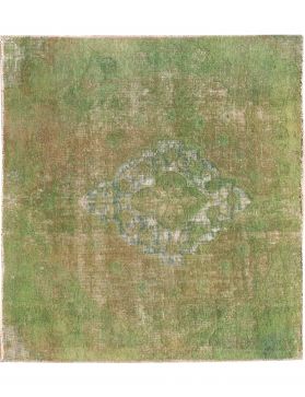 Persialaiset vintage matot 146 x 163 vihreä